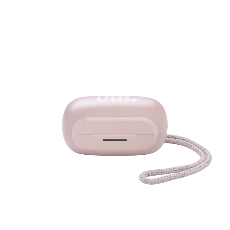 JBL Reflect Flow Pro - Pink - Waterproof true wireless Noise Cancelling active sport earbuds - Detailshot 7 image number null